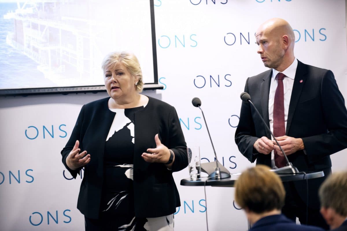 Solberg og Lien under ONS 2016