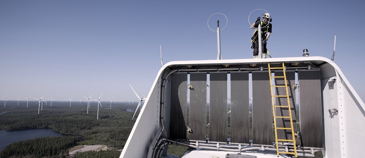 V112 3.0 MW – Lemnhult, Sweden. 32 turbines installed