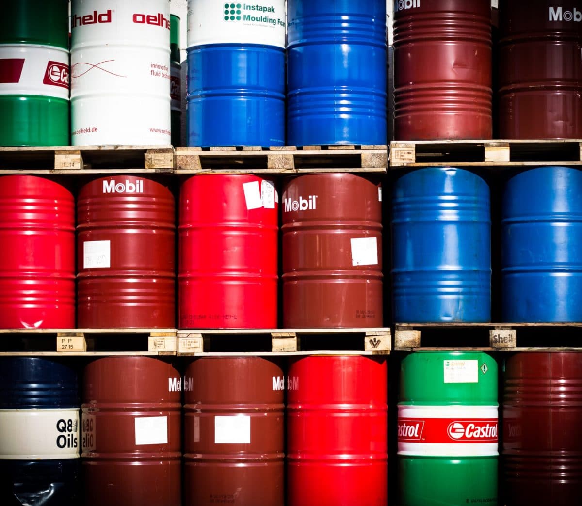 Oljetønner