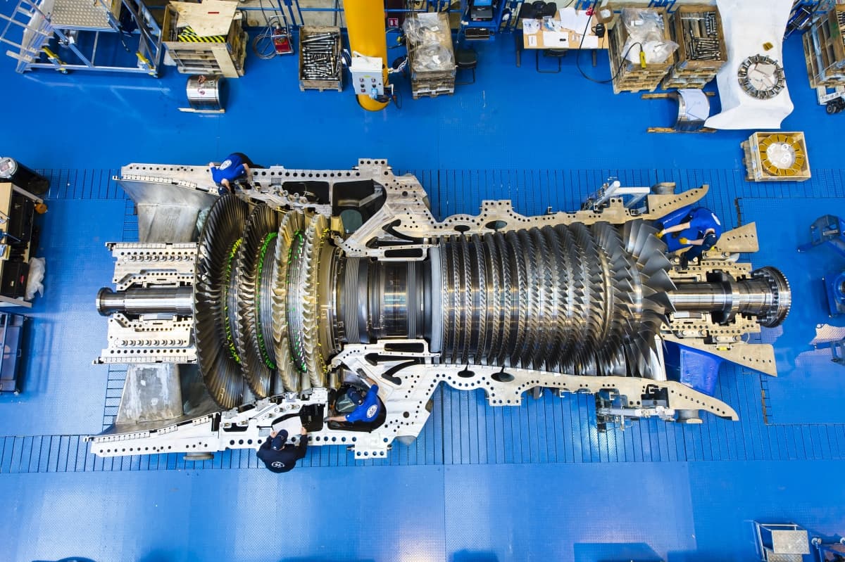 GE 9HA Gas Turbine _ Belfort_