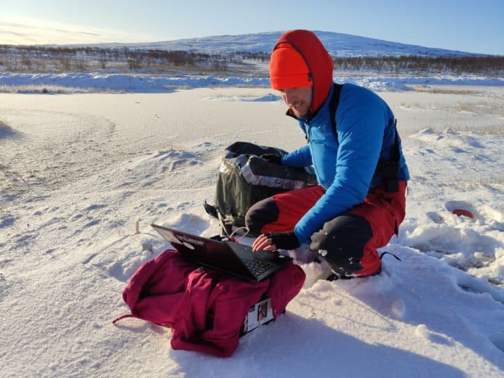 Iskoras permafrost-område