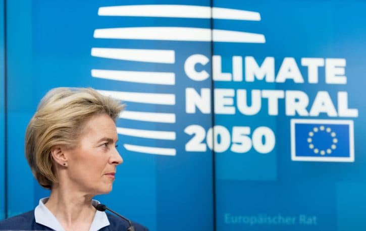 Visit of Ursula von der Leyen, President of the EC receives participes in the European Council, 12-13 December 2019