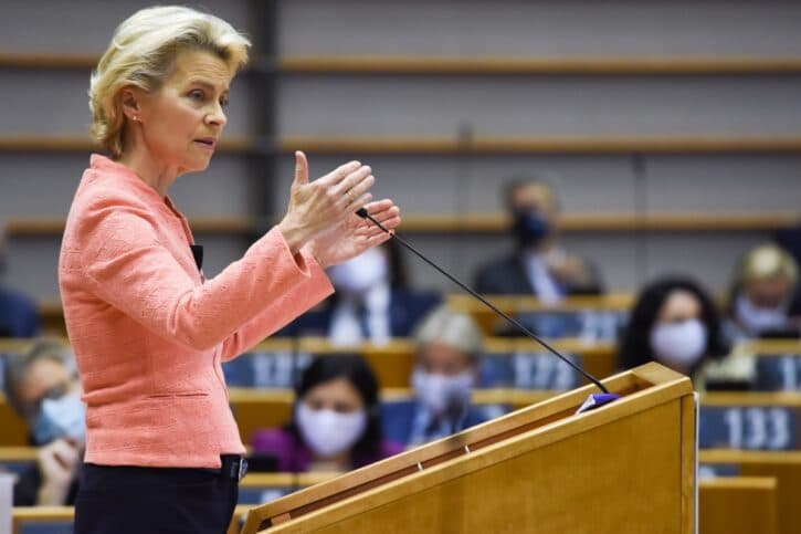 2020 State of the Union address by Ursula von der Leyen, President of the European Commission, to the European Parliament