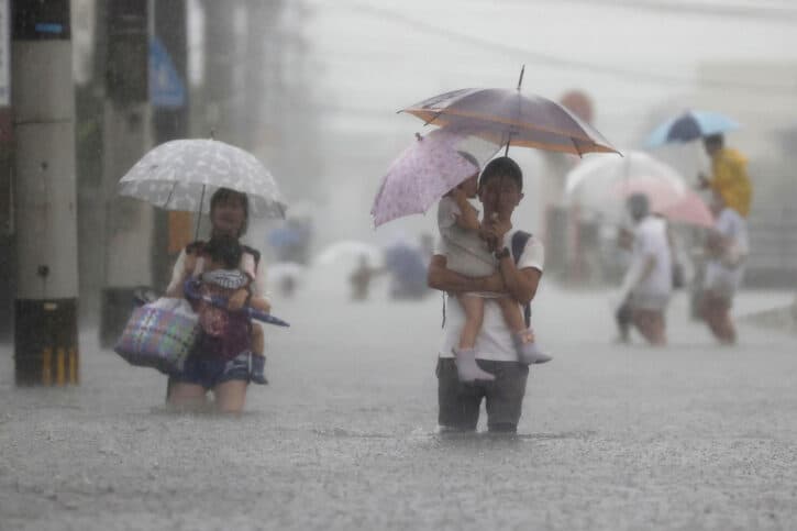 Japan Heavy Rain