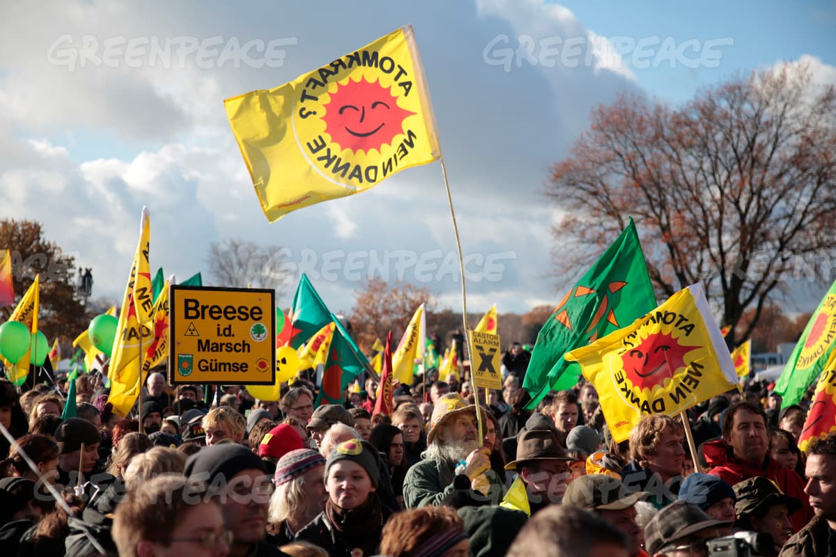 Demonstrasjonstog mot atomkraft