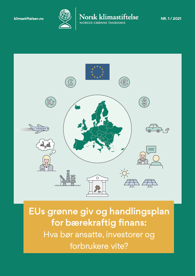 EUs grønne giv og handlingsplan for bærekraftig finans