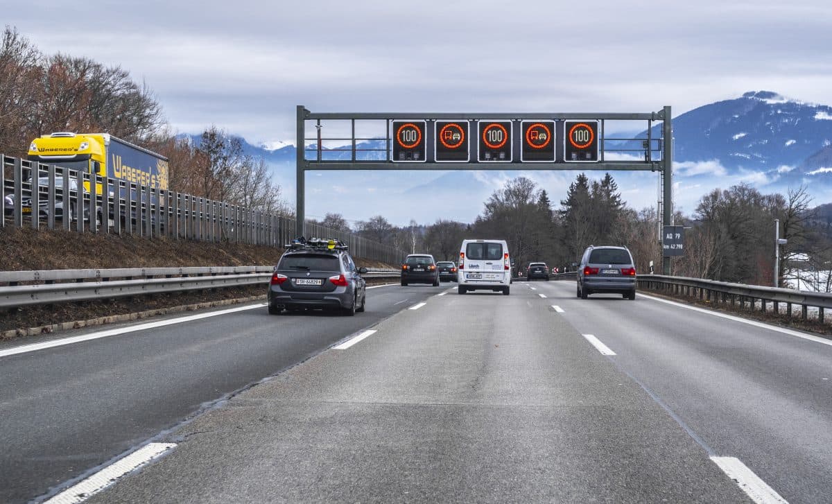 Biler på tysk motorvei