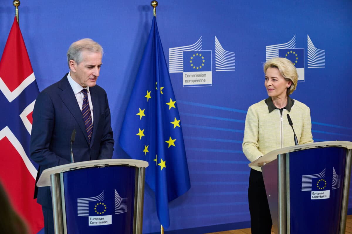 Visite de Jonas Gahr St¿re, Premier ministre norvgien, la Commission europenne