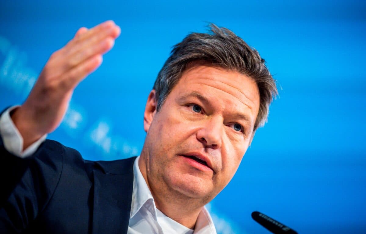 Nærbilde av Robert Habeck