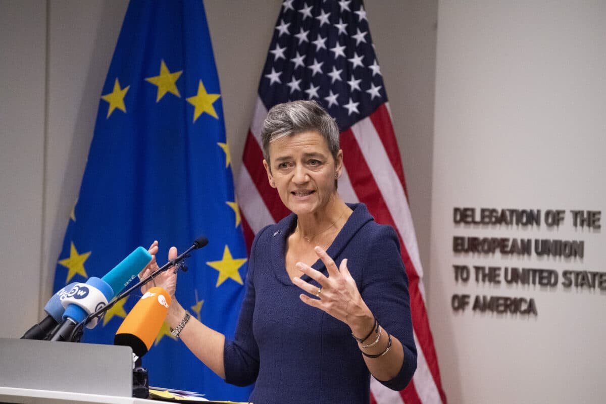 VP VESTAGER IN WASHINGTON