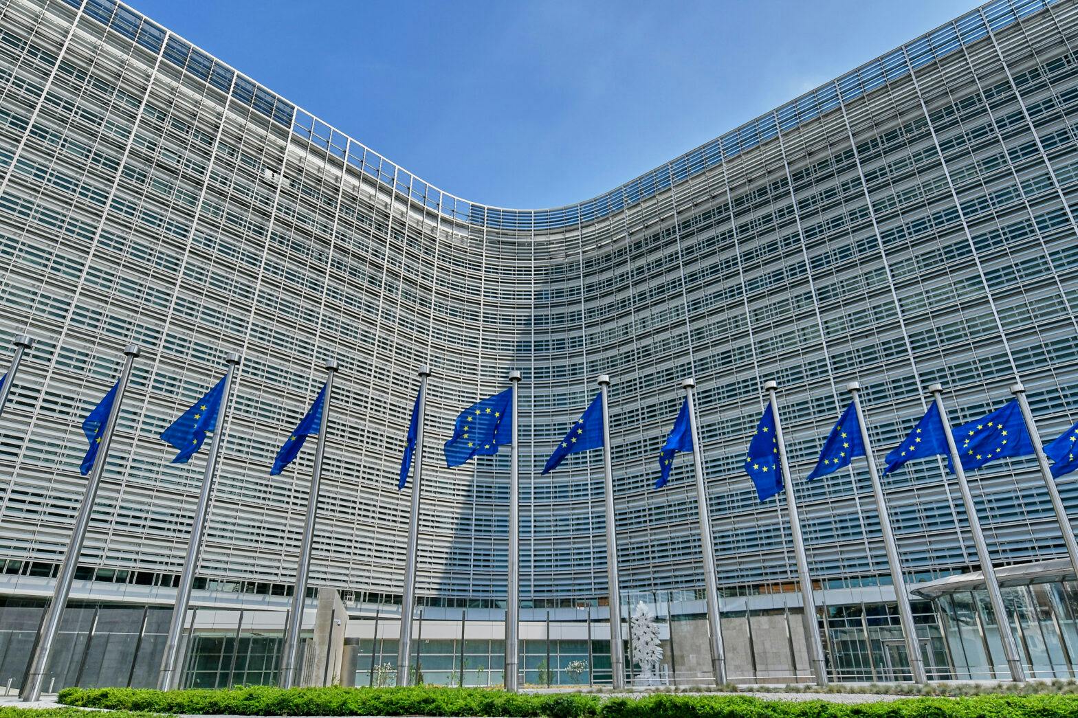 Drapeaux europens hors du Berlaymont
