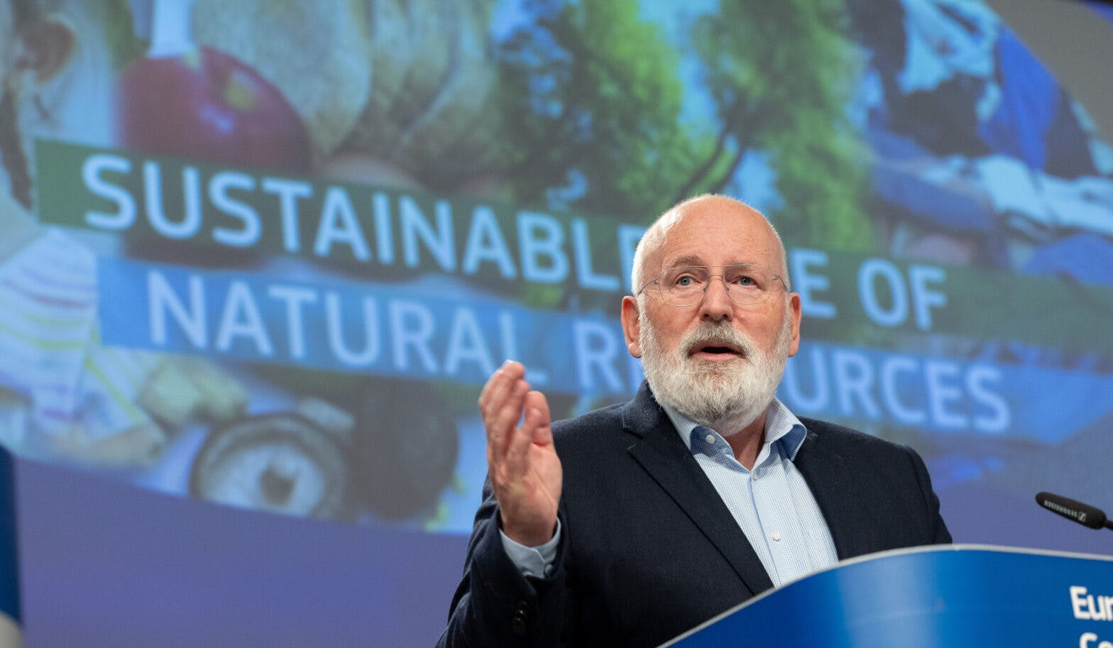 Press conference by Frans Timmermans, Executive Vice-President of the European Commission, and Virginijus Sinkevicius, European Commissioner, on the sustainable use of natural resources