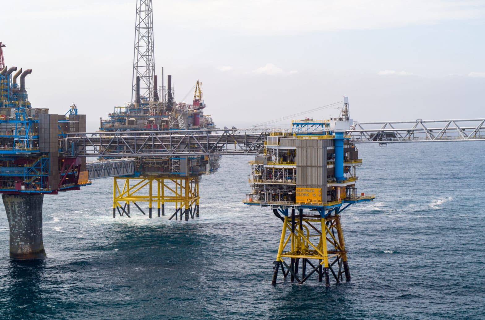 Sleipner field drone 2019