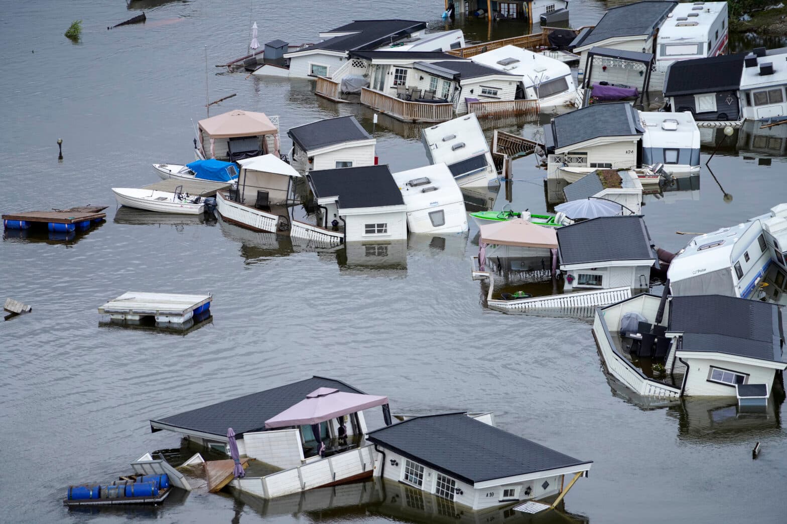 Skader etter ekstremværet Hans
